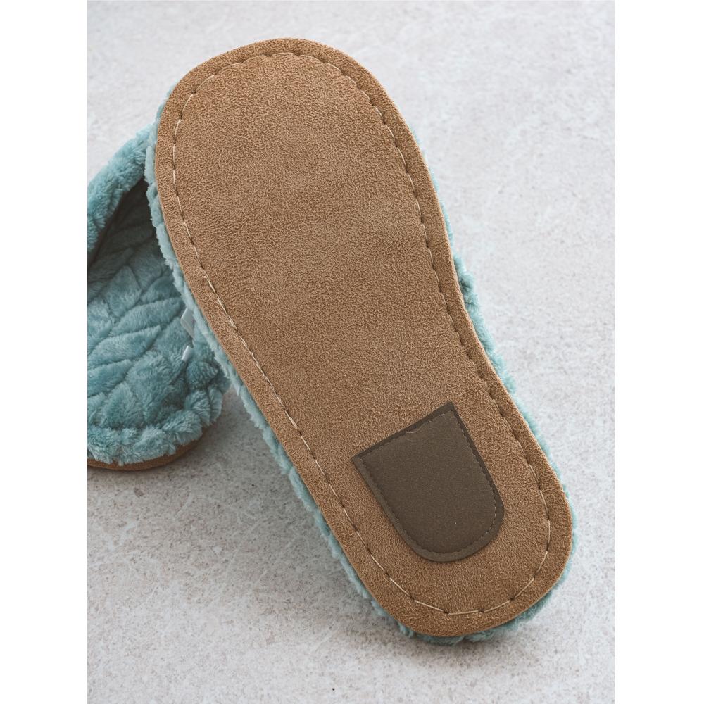 Daiso Rain Gold Pattern Clogged Living Room Shoes 240 260 Mm Mint