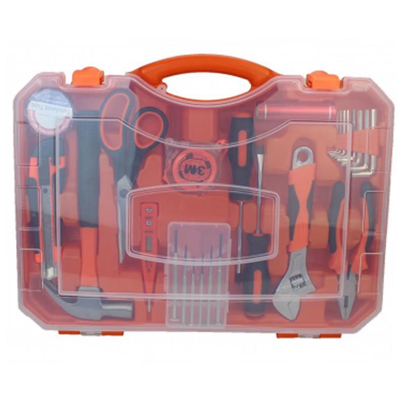 WEDO Transparent Home Repair Tool Box Set CN plug (adapter included)