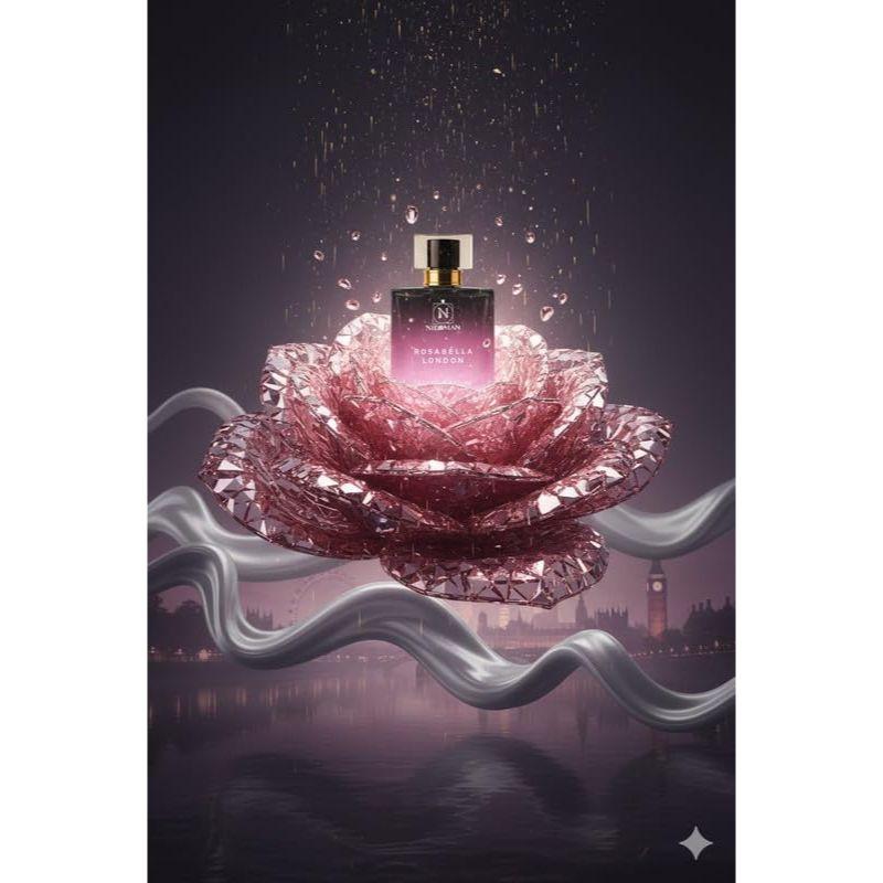 Rosebella London Eau De Parfum Eau de Parfum| Long-Lasting Floral Perfume for Women and Men| Long Lasting Luxury Scent Fragrance