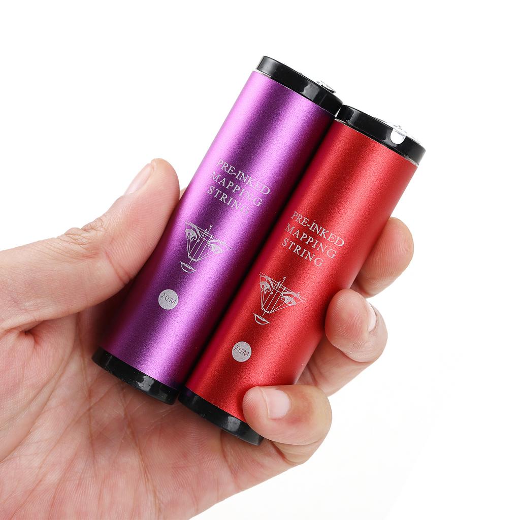 Vorgestempelte 20M Microblading Mapping Fadenflasche Augenbrauenfaden Brows Marker Linie Weiß Permanent Make-up Tattoo Färbewerkzeug
