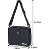 Mikasa  Mikasa  Fivb Ac Vrc2 Embroidered Volleyball Referee Case blAck