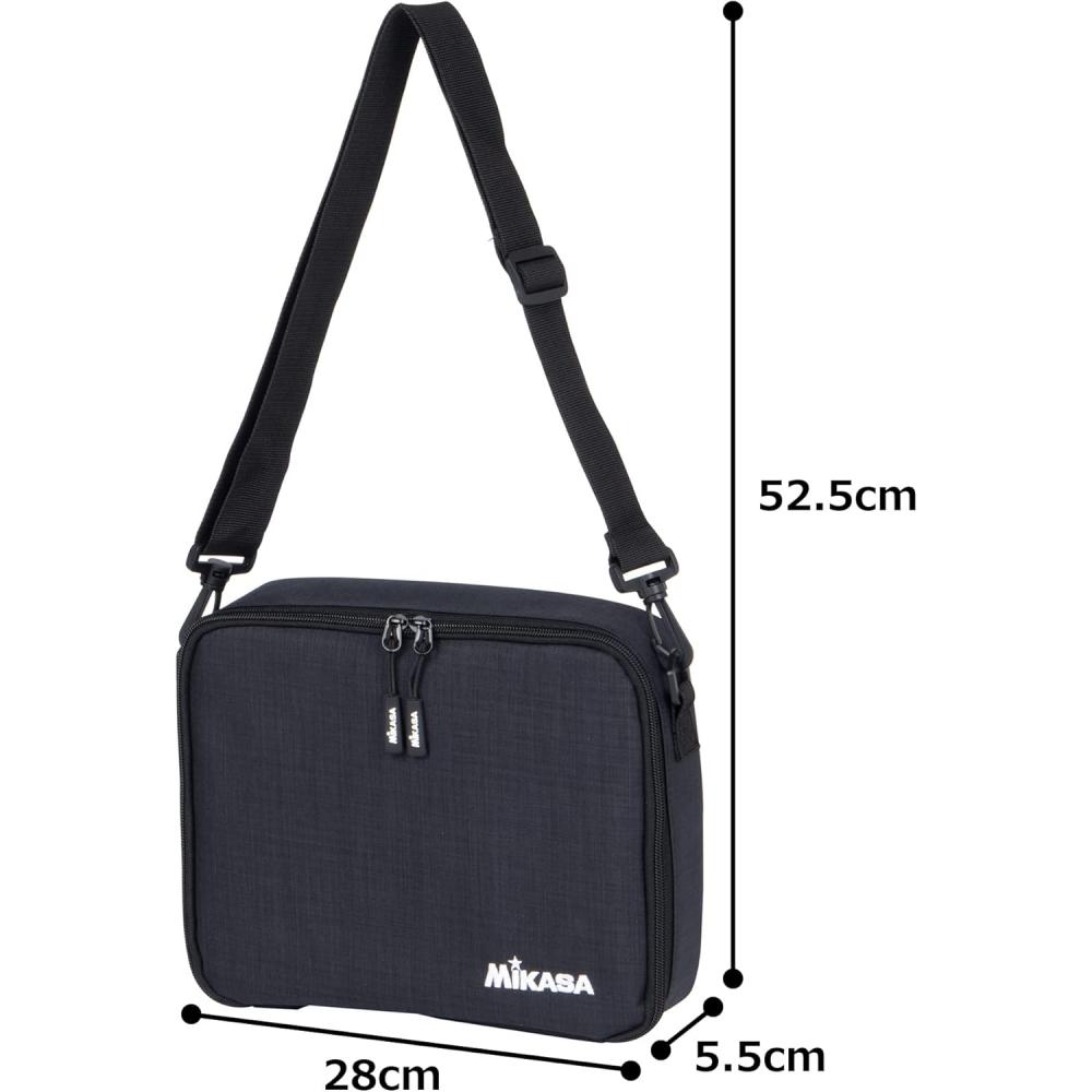 Mikasa Mikasa Fivb Ac Vrc2 Embroidered Volleyball Referee Case blAck