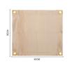 Fire Pit Mat Fiberglass Fireproof High Temperature Resistant Foldable Stove Grill Mat Blanket for Outdoor Camping Khaki