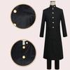 [SCGEHA] Gakuran Cosplay Long School Uniform Costume for Halloween, 3 Sizes Available, Includes 2 Balloons (L)