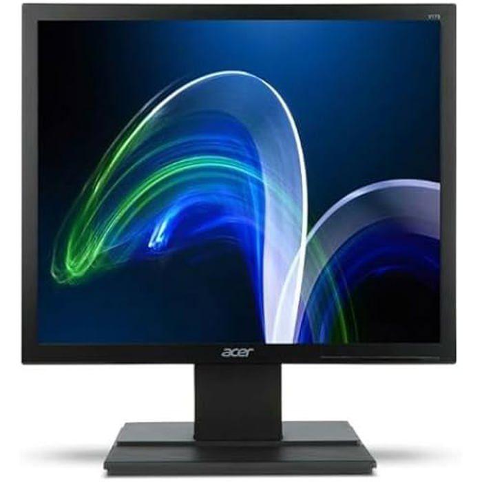 Moniteur - ACER - V6 V196LB - 19 pouces - Multicolore - Noir