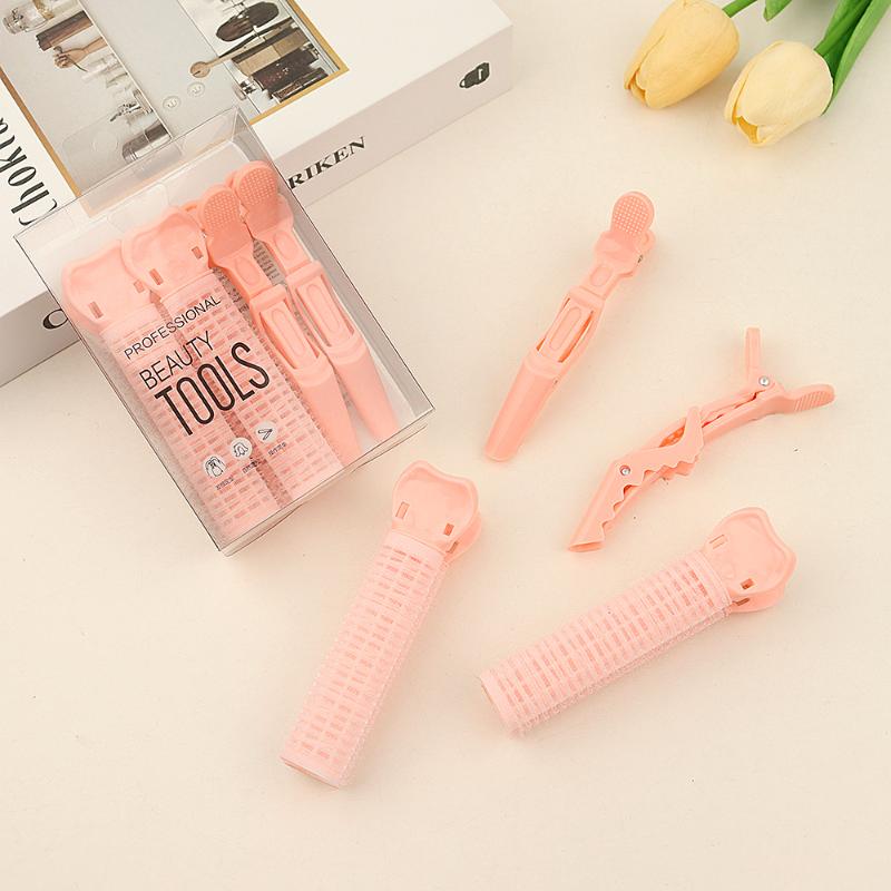 Fermaglio per capelli naturale e soffice, set di fermagli soffici per radici di capelli ricci, fermagli per acconciare la frangia, forcine per capelli, accessori per capelli coreani, regali per donne