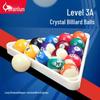 JEEANLEAN Black Eight Resin Pool Ball Set
