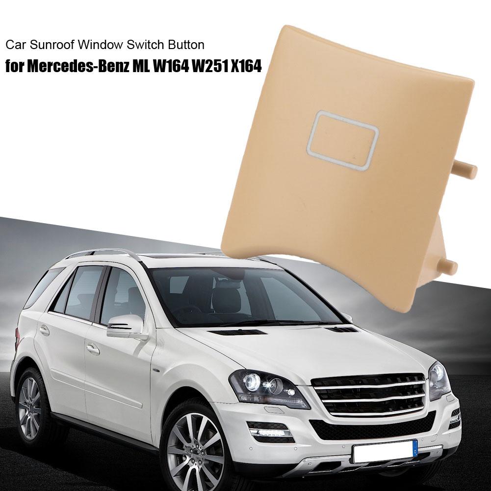 Car Sunroof Window Switch Button Cover for Mercedes Benz ML W164 W251 X164 16482071858K67 Beige
