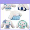 Figura Fofa Cinnamoroll Sanrio Boia de Natação Brinquedo Conjunto Para Decoração de Bolo DIY