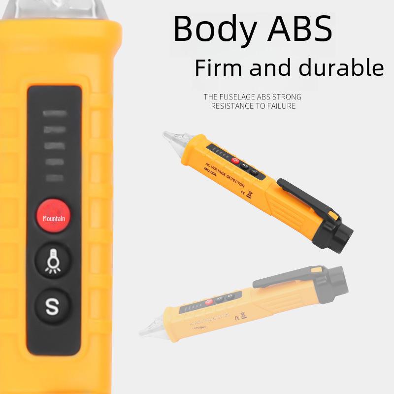 Multifunctional Induction Voltage Tester Pen: Adjustable, Non-Contact, LED Light, Electrician-Grade