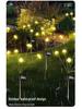 Solar Jellyfish Garden Lights: Outdoor Silicone Mushroom Lights for Courtyard and Lawn