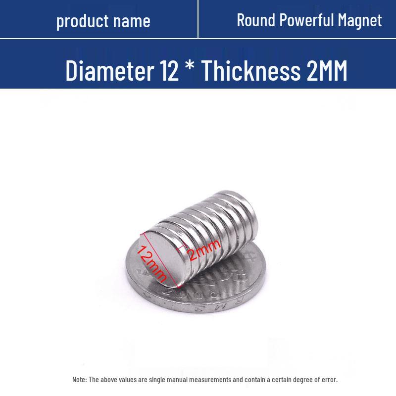 Round Neodymium Iron Boron Magnet, High Strength, Strong Magnetic Force, Small Size, China