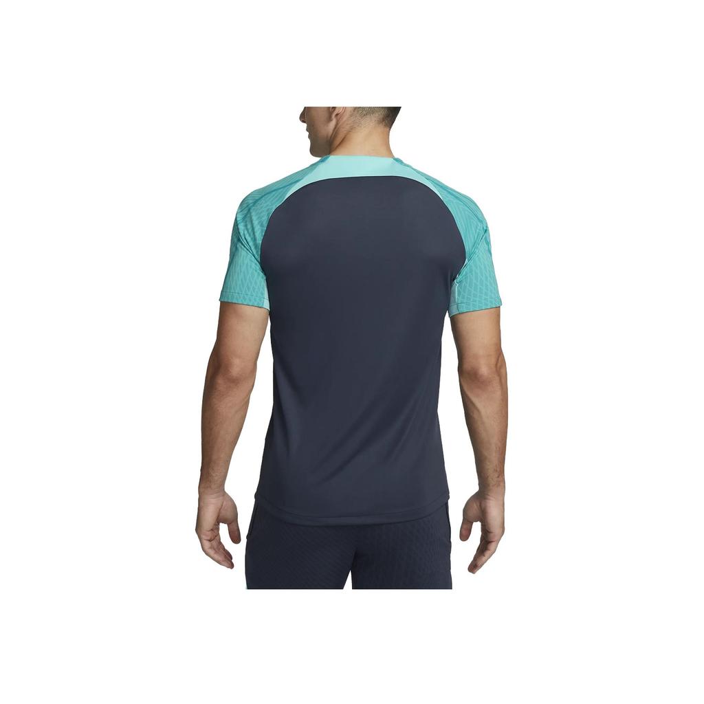 Nike Retro Color Block Rundhals Figurbetont Kurzarm Fußballtrikot Herren Trikots Dunkelblau DZ0783-438