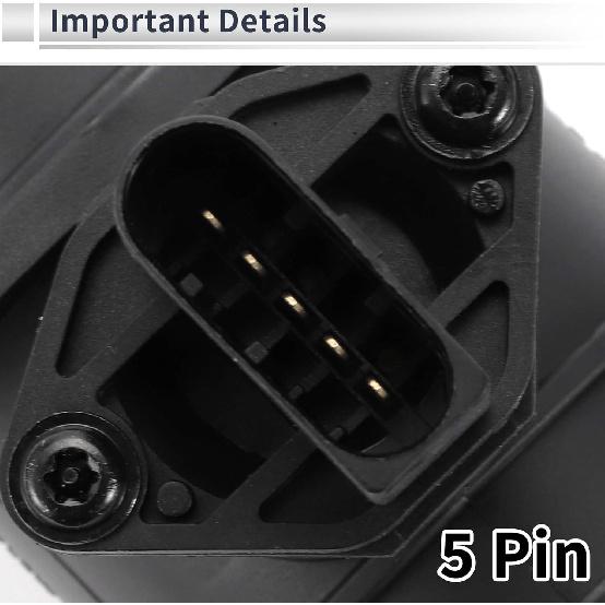 Mass Air Flow Sensor Assembly for Volkswagen Beetle Golf 1998-2004 for Volkswagen Jetta 1999-2004 Car MAF Sensor 1Pc
