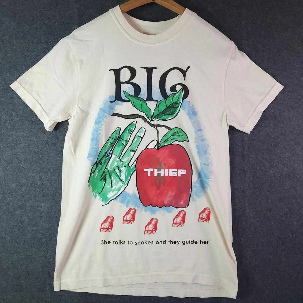 Vintage Big Thief Band For Fans Music White S To 5XL Tee Shirt