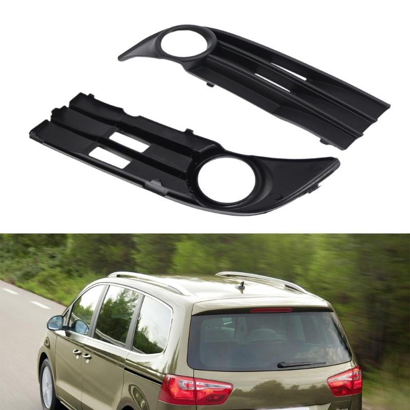 Fog Light Grills Trim Cover 1T0853665F 1T0853666F Trim For 2007-2010 Fog Lights Headlights Covers Frame