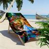 Rabbit's Heart Beach Towel Beach Soft Seaside Quick-drying Swim Towel Outdoor Pool Towel Printing Outdoor Picnic Beach Mat Comfort Fashion