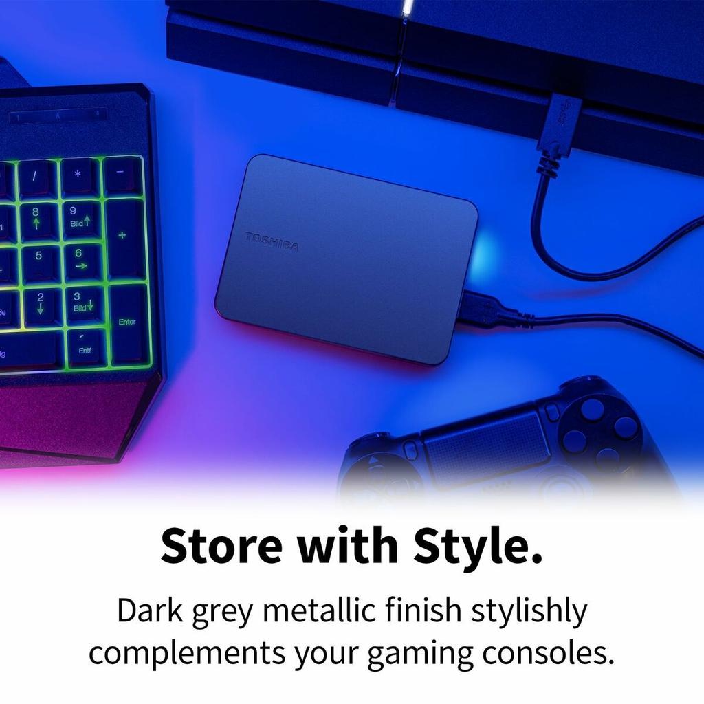 Externe Festplatte Toshiba HDTX220EK3AA Schwarz 2 TB HDD Gehäuse HDD