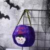 Happy Elf Witch Trick Or Treat Gift Bag Halloween Candy Bag Pumpkin Handbag