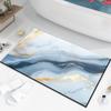 Diatom Mud Technology Dizzy Entry Door Porch Bathroom Mat Absorbent, Non-slip and Dirty Household Carpet New Room
