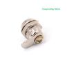1 X Cam 2 X Keys Lock Zinc Alloy Cam Lock File Cabinet Mailbox Desk Drawer Cupboard Locker Lock