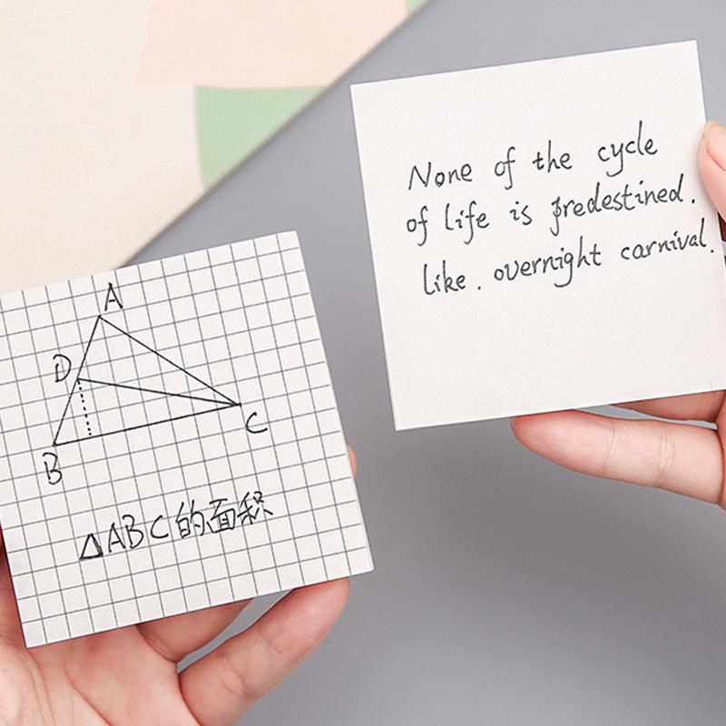 80/240 PCS Student Notes Creative Memo Stickers Tearable Sticky Notes