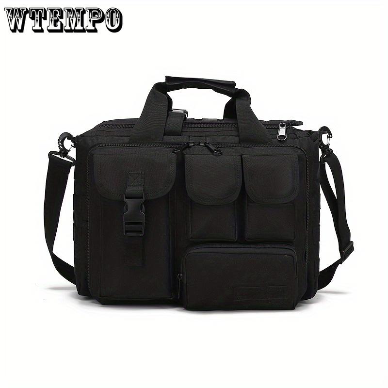 Taktická brašna, 15palcová pánská taška přes rameno Vojenská brašna pro muže Vojenská taška na notebook Taška přes rameno