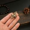Vintage Mosiężne 1 szt./2 szt. Mini Pszczoły Figurki Kolekcjonerskie - Ręcznie Robione Antyczne Dekoracje Biurka - Idealny Prezent Dla Kolekcjonera Domowego Biura