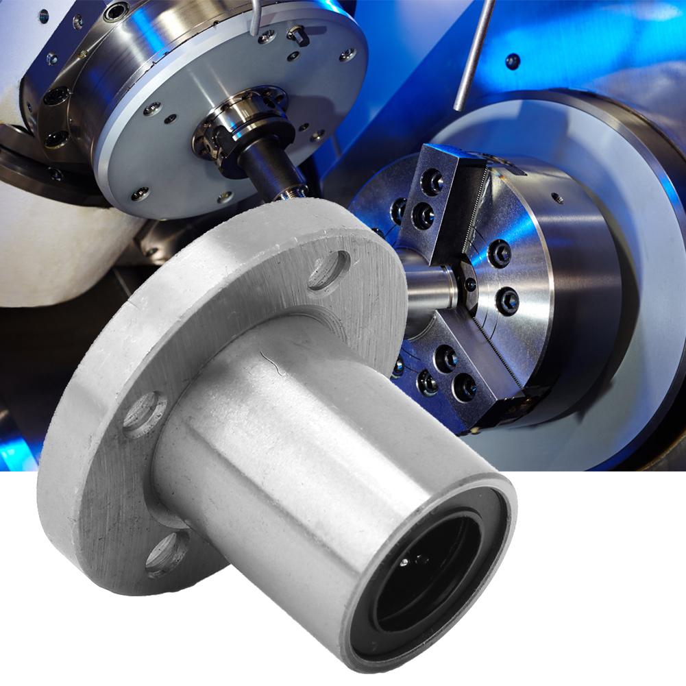 Round Flange Linear Motion Bearing Steel for Electronic Machinery
