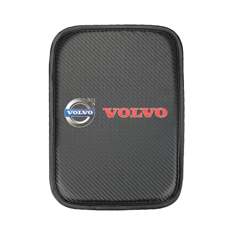 

1PCS Car Armrest Pad Covers Auto Seat Armrests Storage Protection Cushion for Volvo XC40 XC90 V40 V90 V60 XC60 S80 S60 XC70