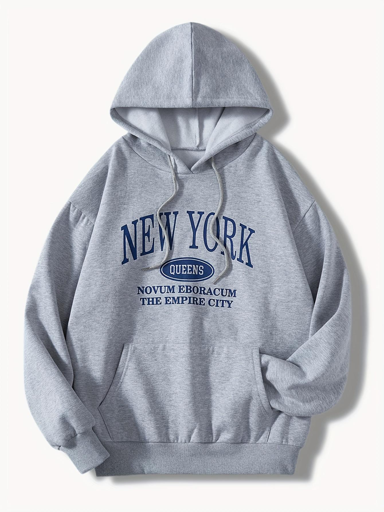 

Womens Chic Letter Print Hoodie - Relaxed Fit, Adjustable Drawstring, Soft Comfort - Trendy Casual Streetwear for Everyday Style 3XL