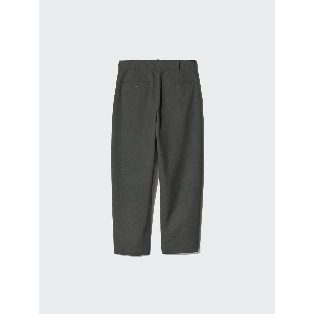 Uniqlo Japan Tuck Relaxed Wide Pants