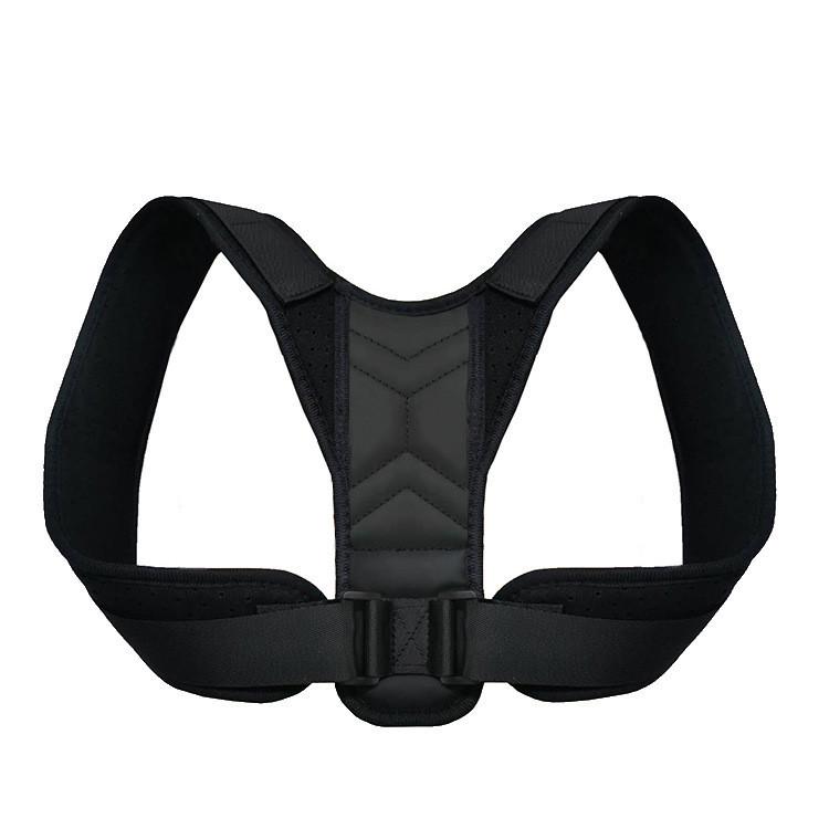 

Back collarbone correction strap for men andwomen anti hunchback breathable invisible sitting posture corrector correction strap M чорний