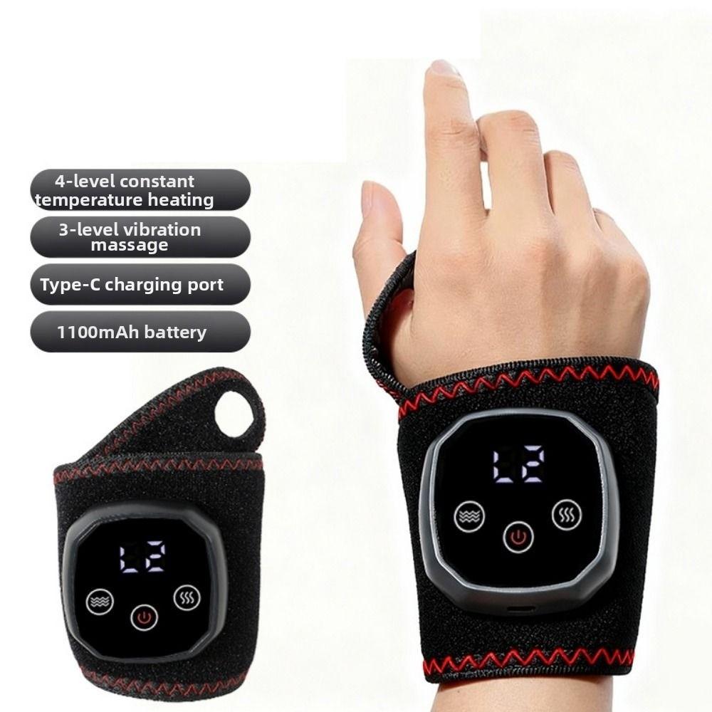 Hot Compress Ankle Massager Cordless Heating Wrist Guard Electric Wrist Brace Ankle Protection