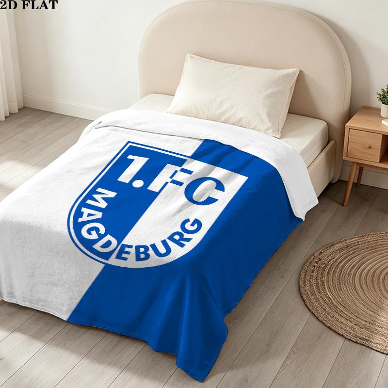 1PC 1 Fc Magdeburg Patterned Flannel Blanket Suitable For All Seasons For Home Decor Warmth And Comfort Gifts Holiday Present