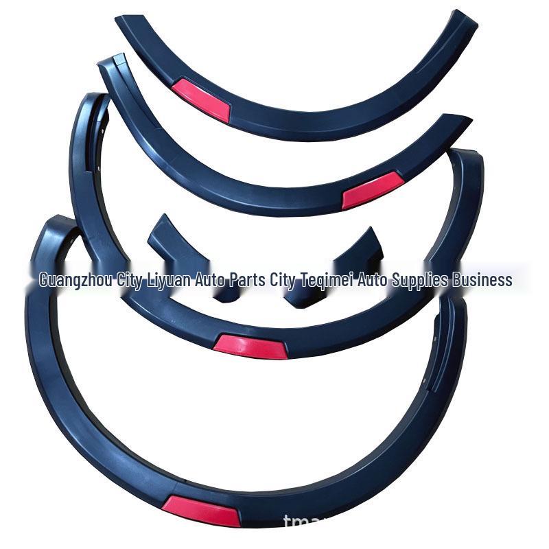 Skärmbreddare Set för NAVARA NP300, 6-delade Stänkskärmar, 2015+