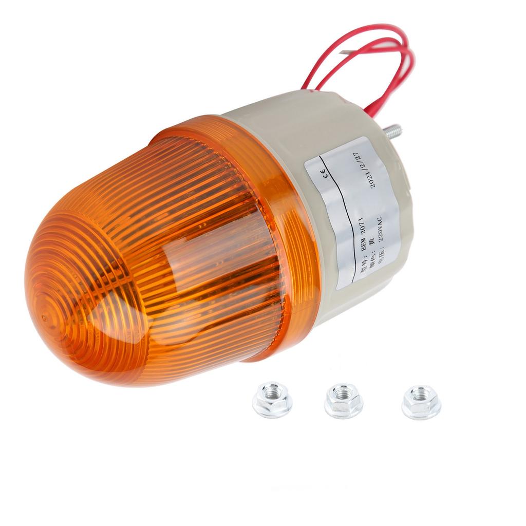 BERM Warning Light BEM-2071 LED Rotating Flashing Indicator for Monitoring 220V AC