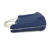 CHANEL Metal handle Bag Tote Bag Hand Bag polyamide Navy