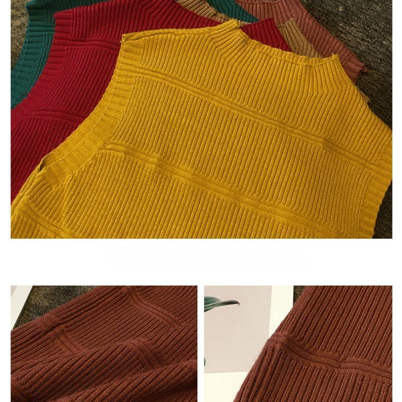 Summer Tops Women Semi High Neck Soft Knitted Sleeveless Casual Shirts for Women Fashion Slim Fit Base Blouses Women Elegant Simple Lady Shirt 26302