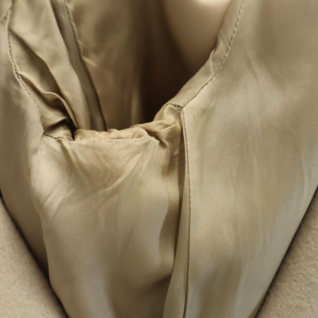 UNITED TOKYO Hergestellt in Japan Wollmischung Chester-Mantel 2 Beige Damen Gebraucht