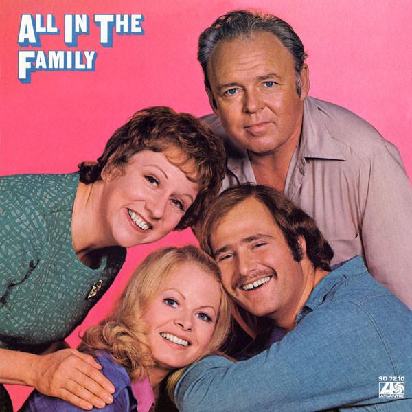

LP Record ALL IN THE FAMILY CAST All In The Family SD7210 Atlantic 1971 Canada Soundtracks Musicals Used