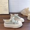 Niche original embroidered platform canvas shoes 22 summer new thin breathable casual shoes