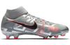 Nike Mercurial Superfly 7 Academy Mg Metallic Grey Crimson AT7946-906