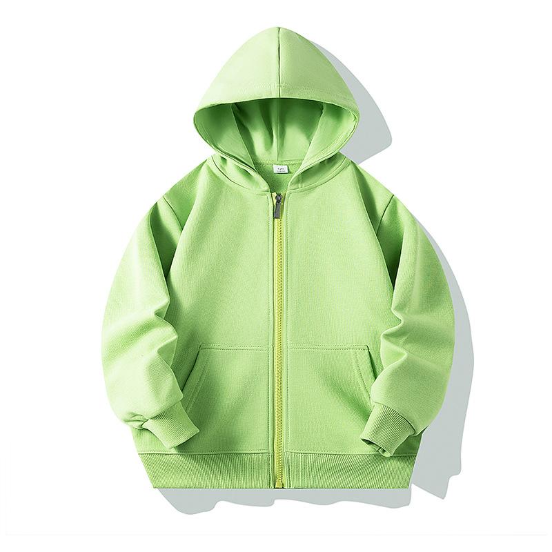 Kinder Kapuzenpullover Jungen Mädchen Kinder Sweatshirt Kleidung Kind Reißverschluss Kapuzenpullover Anpassen Kind Freizeitkleidung Oberbekleidung Kapuzenpulli Sportbekleidung