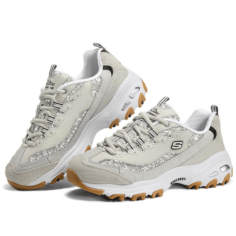 Skechers Women s Fashion Casual Thick-Soled Sneakers 150724 37.5