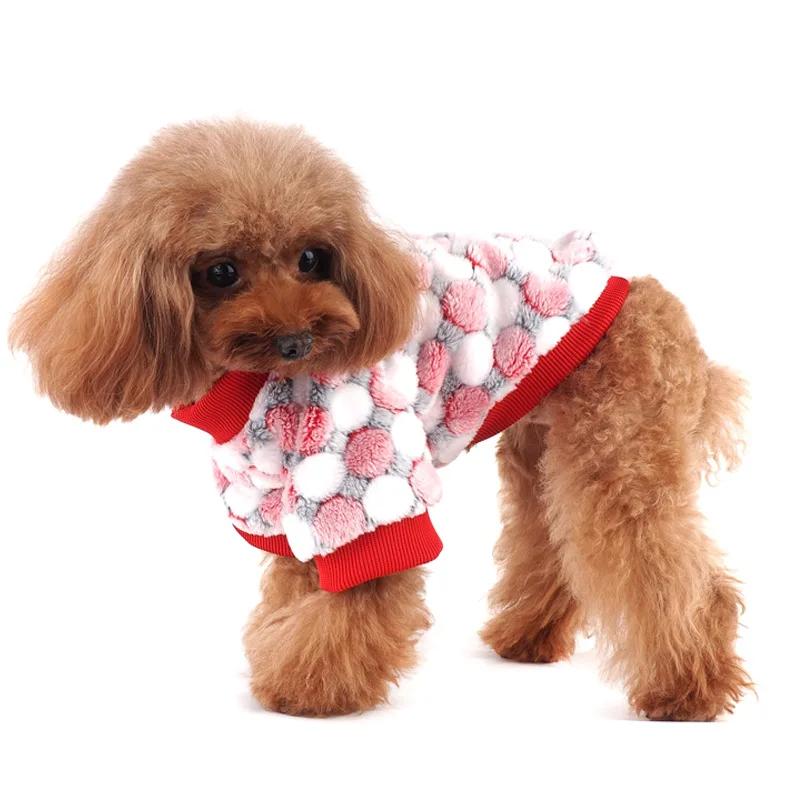 Dog Hoodies Winter Dog Clothes Cat Clothing Chihuahua Yorkie Puppy Coat Small Dog Pajamas Shirt Pomeranian Schnauzer Pet Outfit
