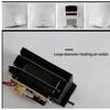 Shopping Mall Household Toilet Hand Drying Device Wall-Mounted Hot Air Drying Machine Automatic Induction Sense Hand Dryer