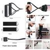 Customize 11 Pcs TPE 100lbs 150lbs Pull Rope Stretch Resistance Bands Set Home Gym Yoga Pilates Abs Exercise