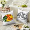 Fashion B-Bass Pro Shop Cushion Cover Natural Linen Organic Fabric Double-Sided Printing Sofa Home Decor Gift Pillow Case