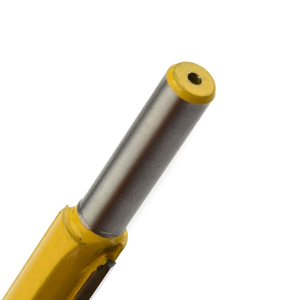 8mm Shank Router Bit Carbide Long Straight Woodworking Cutter Accurate